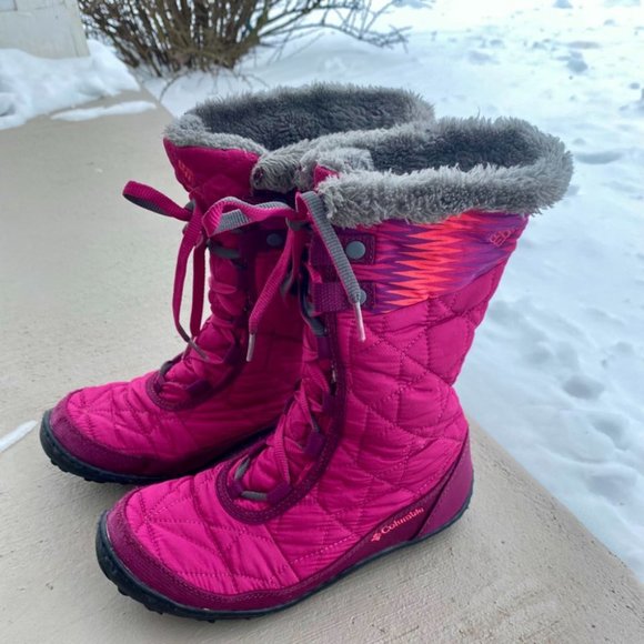 SUPER CUTE Columbia Minx Mid ll  Snow Boots w/ OmniHeat lining reflective lining - Picture 4 of 16